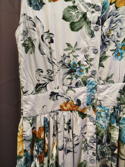 Abito vintage in cotone (L)