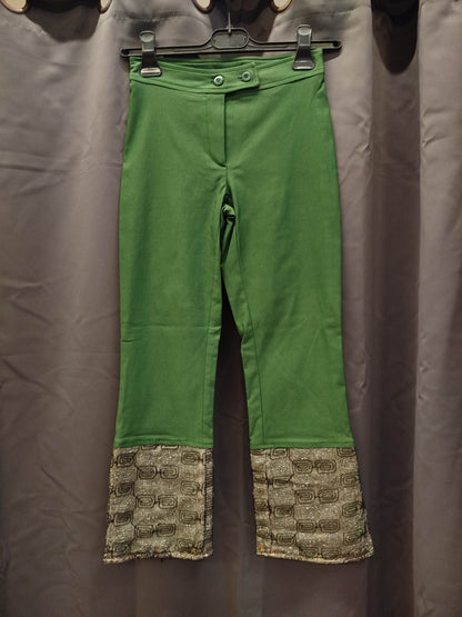Pantalone nuovo vintage rose d. (Xs)