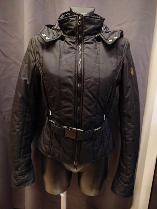 Giubbotto Refrigiwear nero con cinta (S donna)