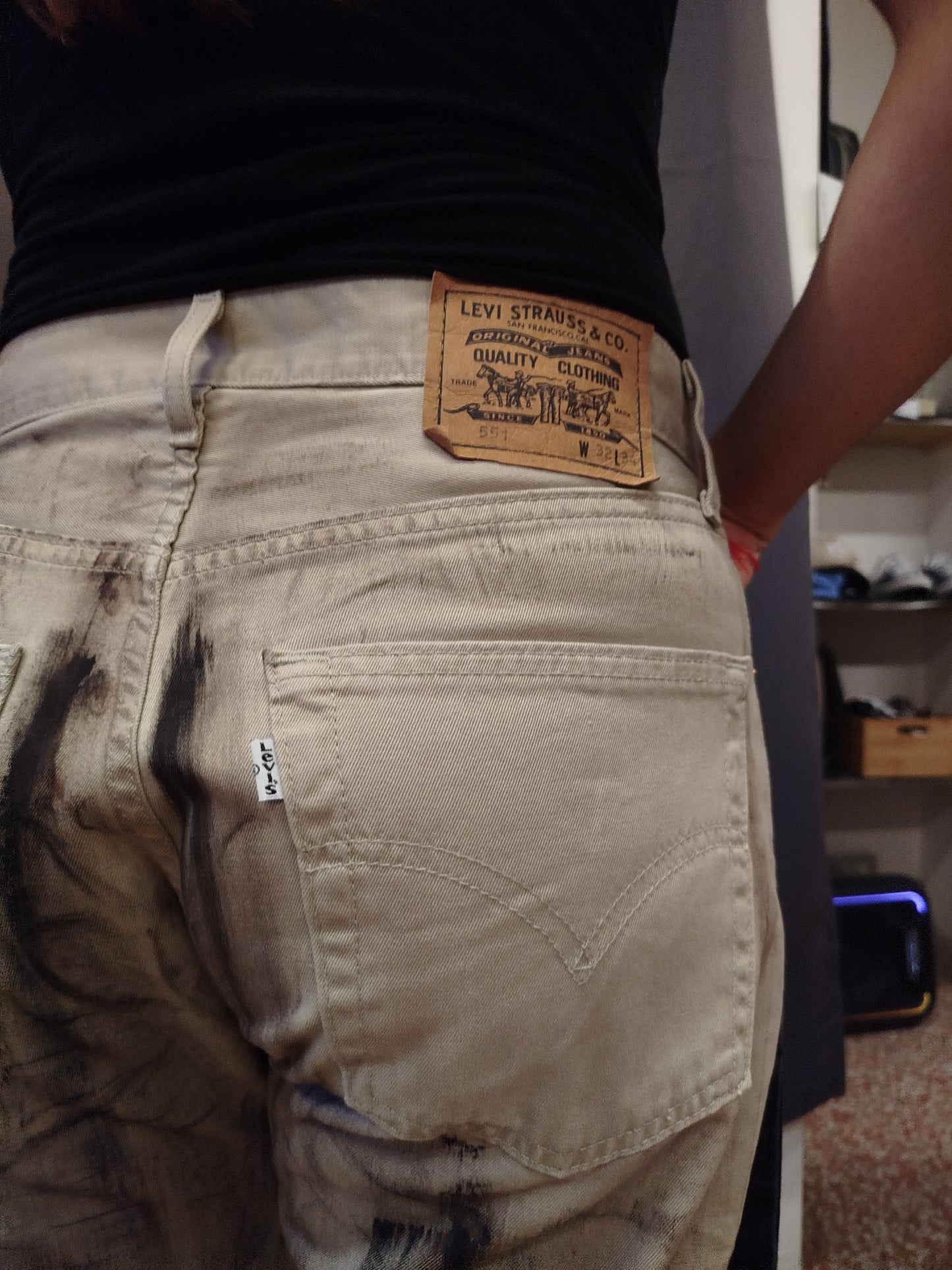 Jeans Levi's custom by R3born