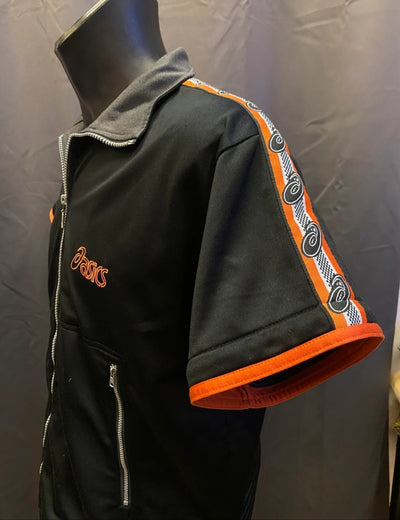 Felpa smanicabile con zip vintage Asics (m uomo) thumbnail