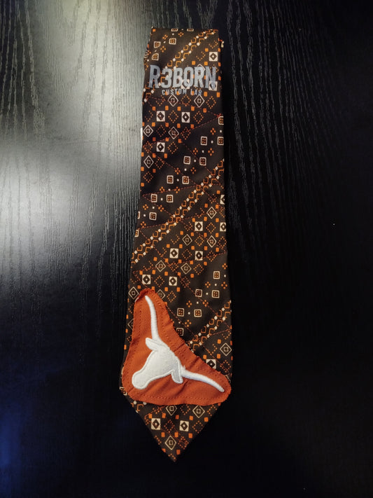 Cravatta Teryline custom Texas Longhorns | R3BORN