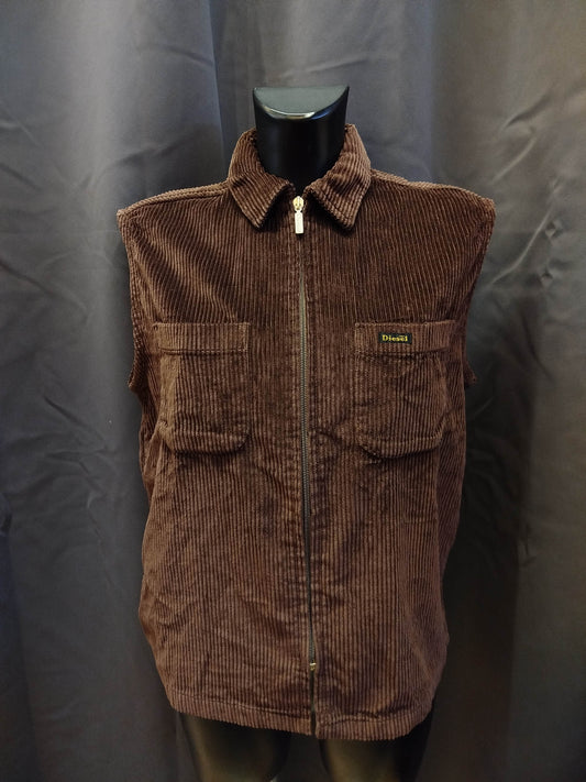 Gilet in velluto a costine vintage Diesel ( M/L donna)