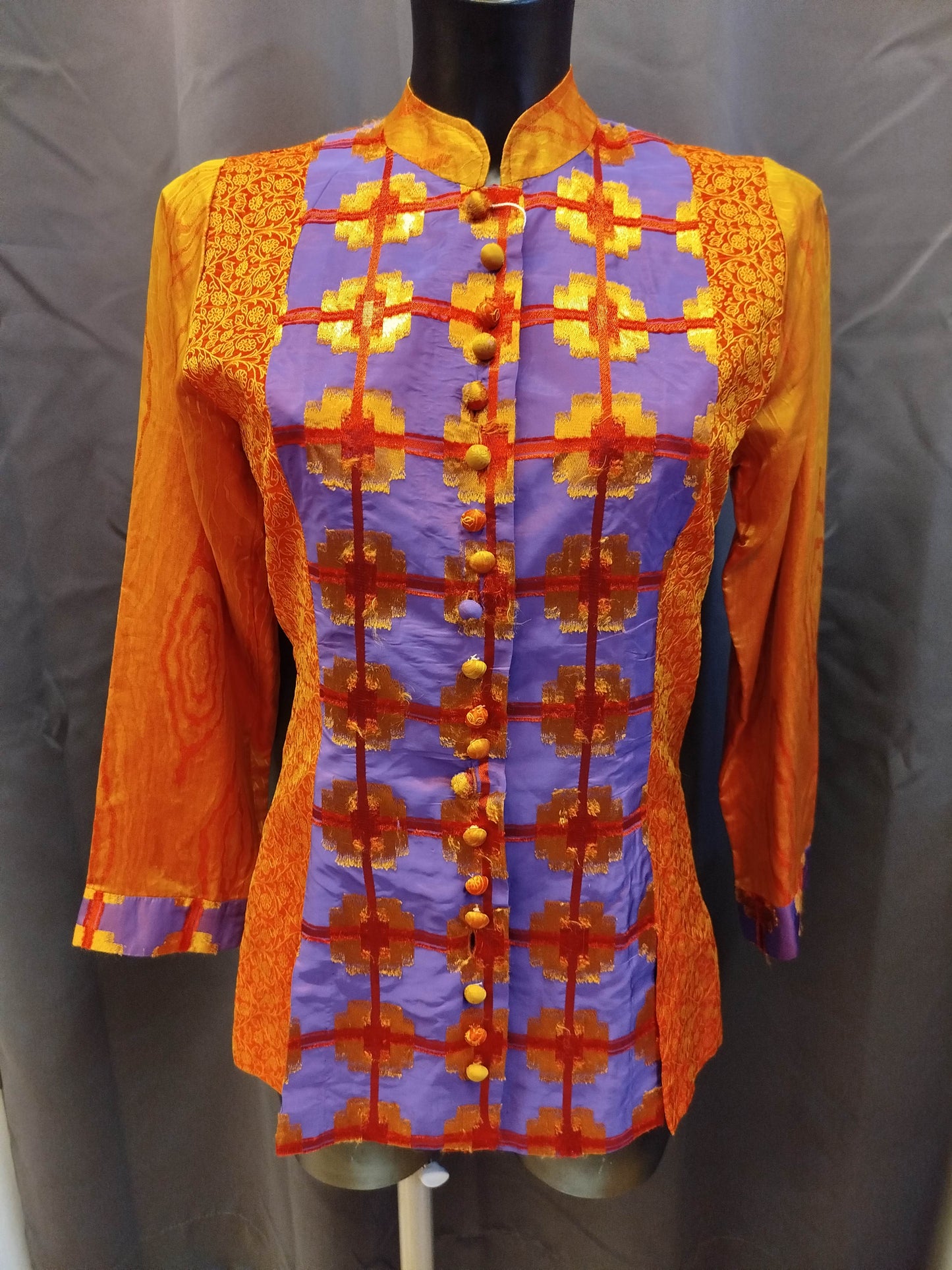 Camicia orientale colorata (S donna)