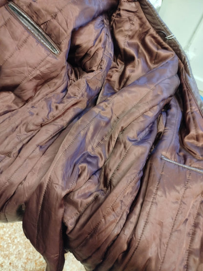 Giacca in pelle vintage (M uomo)