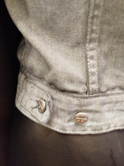 Giacca manica tre quarti in denim Diesel (s donna) thumbnail