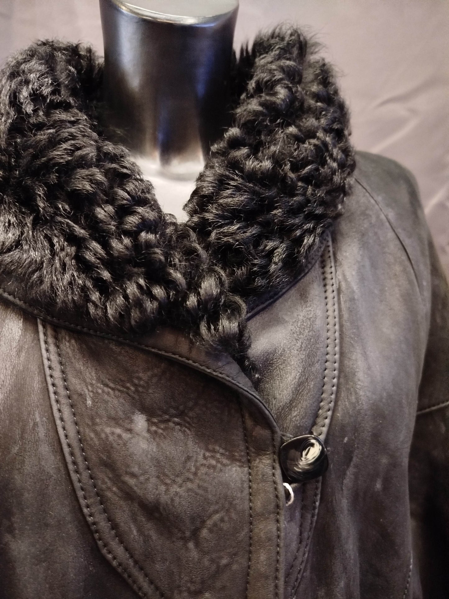 Montone shearling vintage ( L/XL donna)