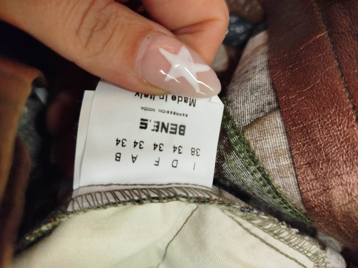 Pantalone militare Milano je T'adore (xs)