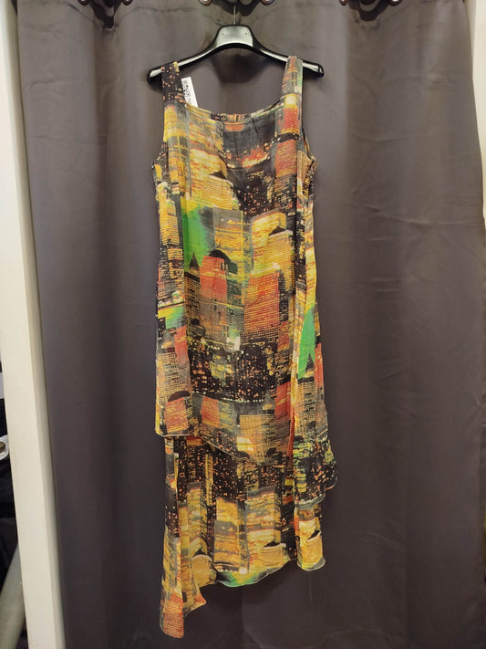 Abito in seta Mariella Burani (xl)
