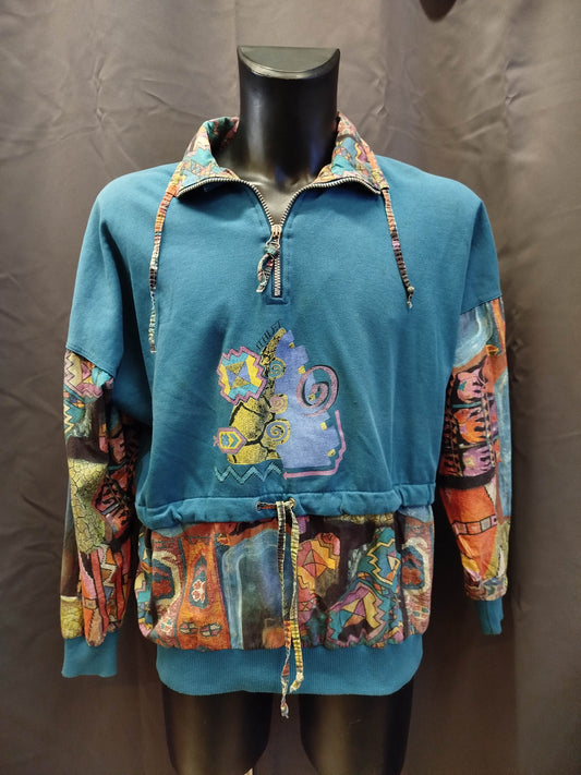 Felpa vintage crazy style Athlet (M)