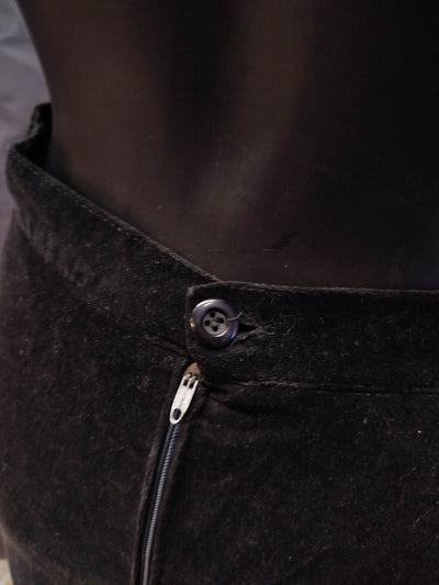 Gonna lunga sartoriale in ciniglia ( s donna) thumbnail