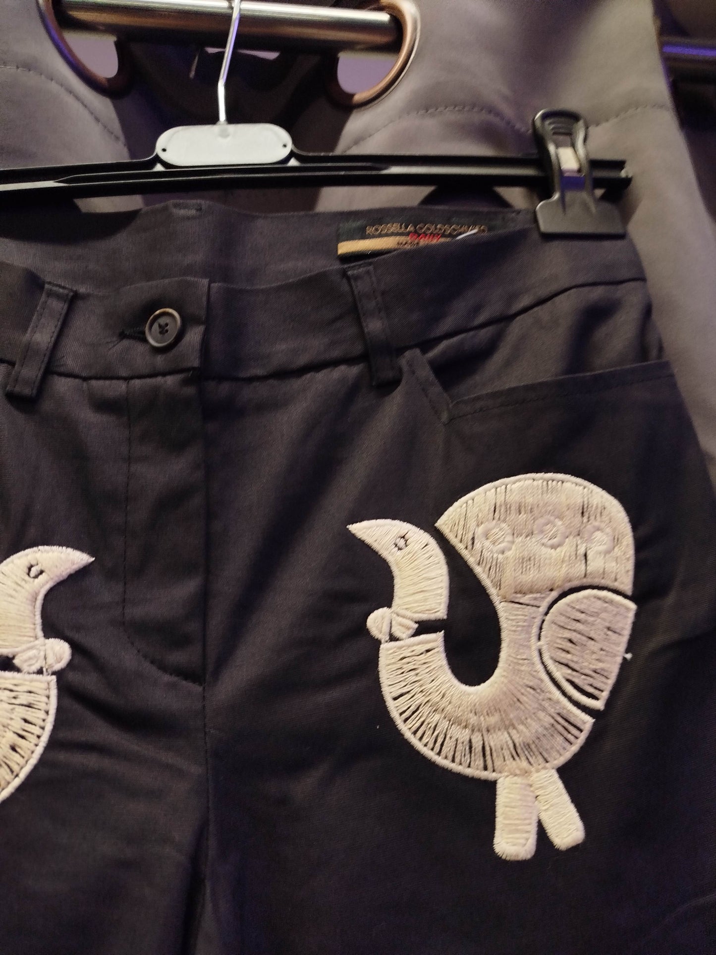 Pantalone con ricami Rossella Goldschmied (xs)