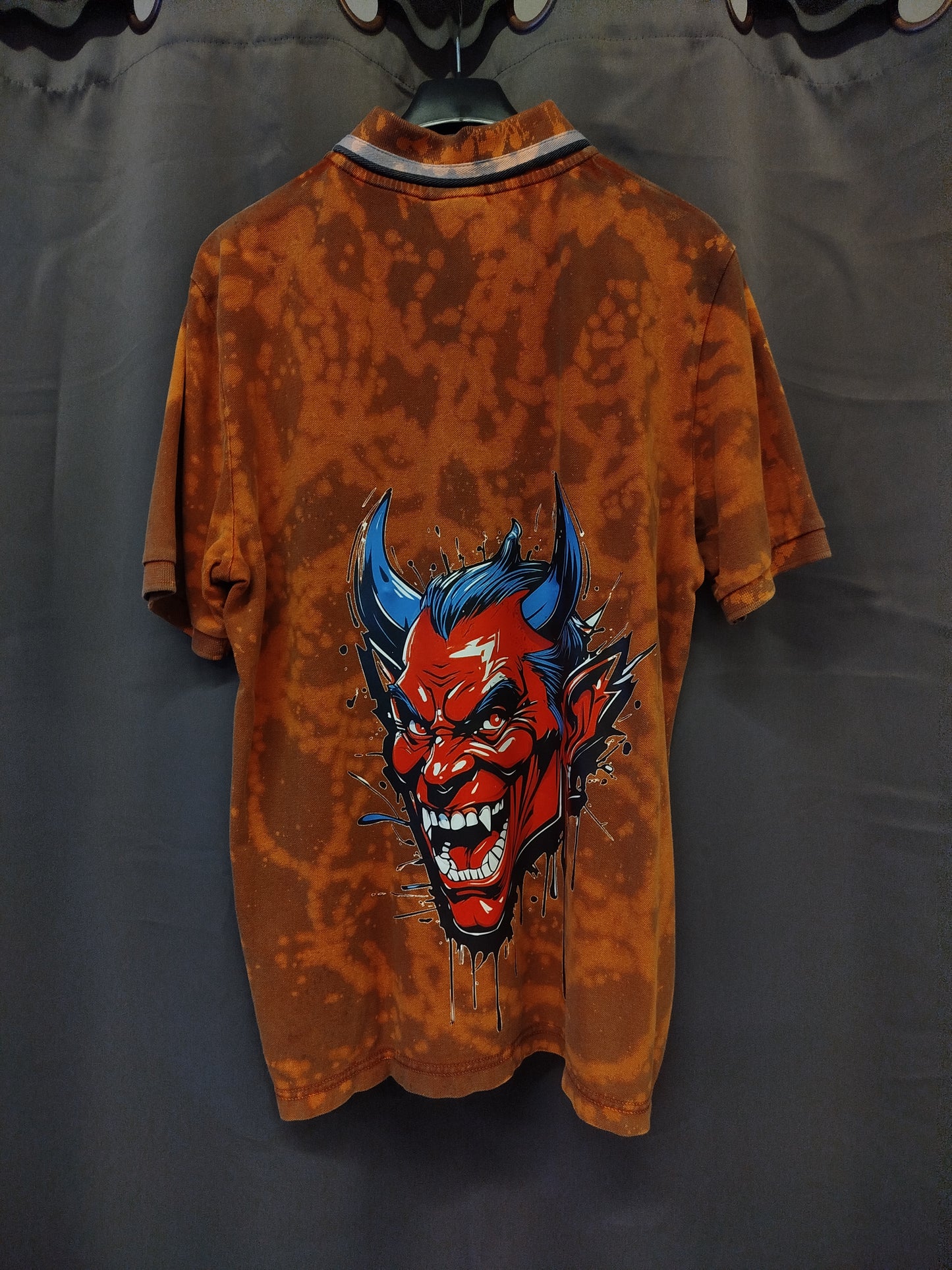 Polo Napapijri custom R3born " Infierno"(M)