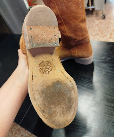 Stivale in pelle Buttero vintage (36) thumbnail