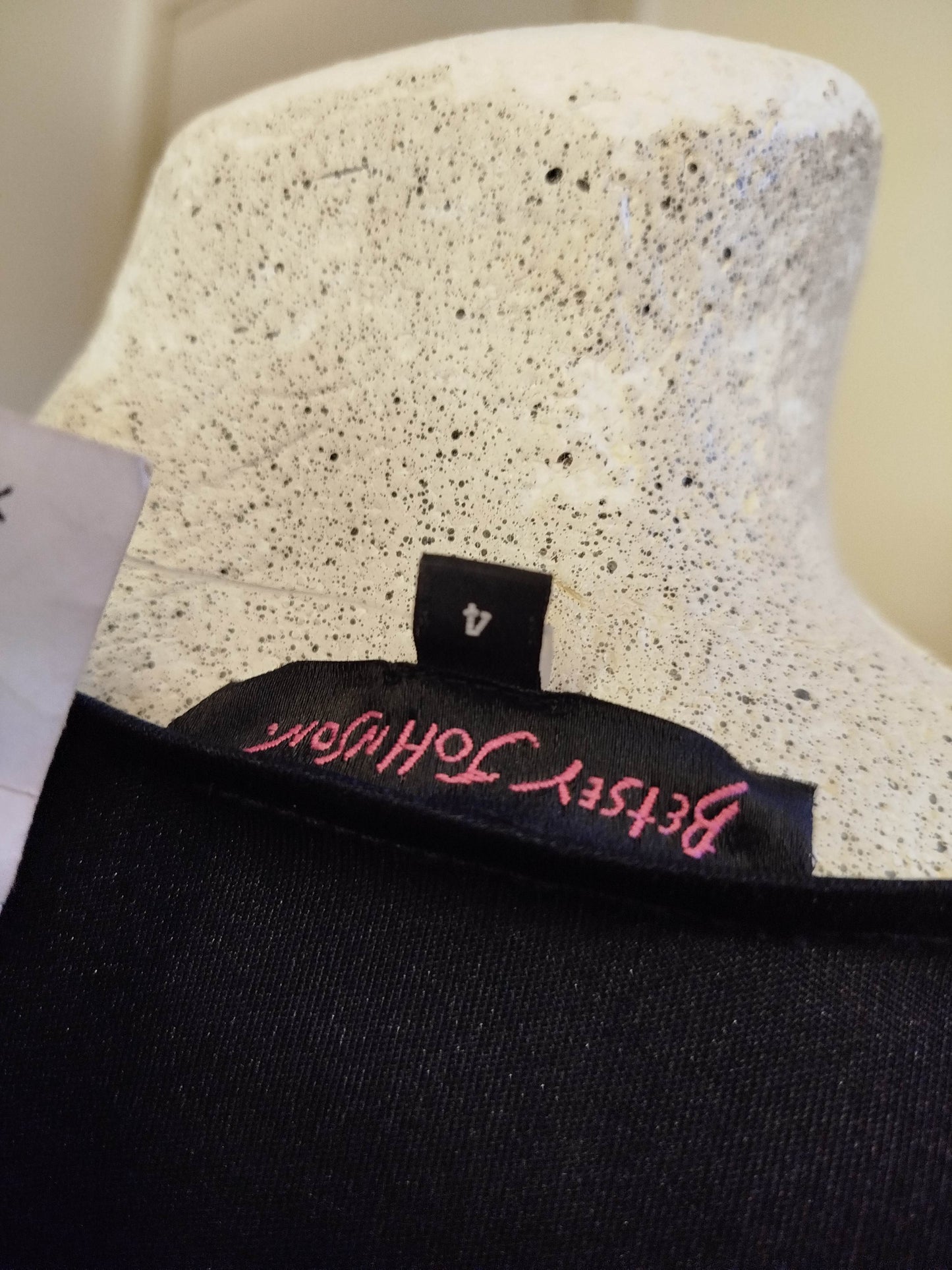 Vintage Dress Black Betsey Johnson (s)