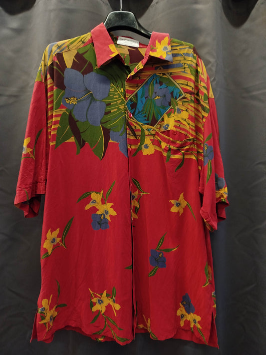 Camicia Pancaldi&B in seta vintage (L)