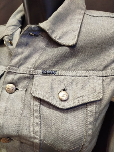 Giacca manica tre quarti in denim Diesel (s donna) thumbnail