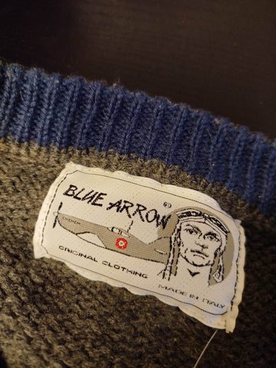 Maglione vintage Blue Arrow ( L uomo) thumbnail