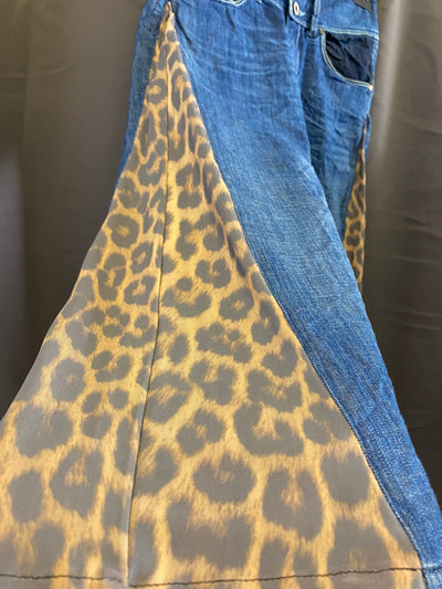 Jeans a pinocchietto Diesel custom donna (XS) | R3BORN thumbnail