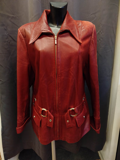 Giacca Dilander in Vera pelle (2xl donna) thumbnail