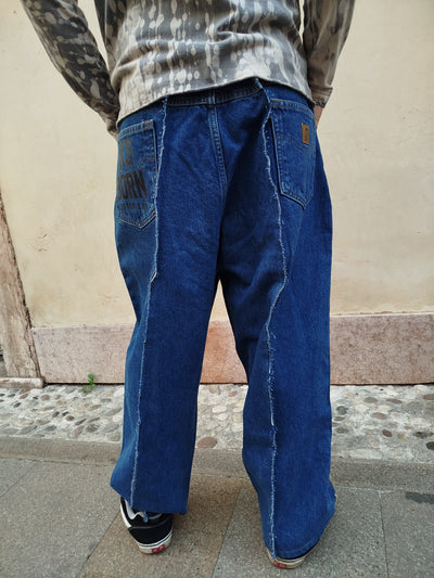 Jeans baggy custom Carhartt - uomo M-L | R3BORN thumbnail