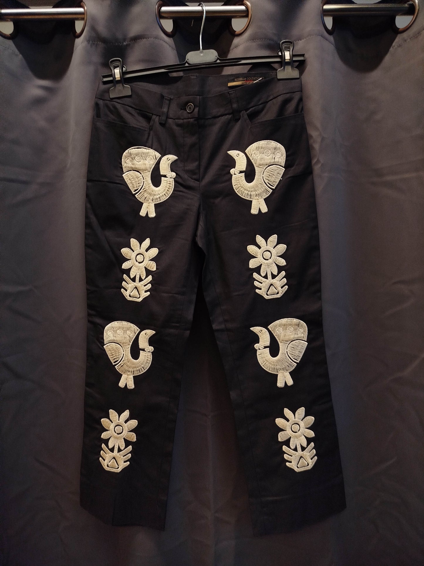 Pantalone con ricami Rossella Goldschmied (xs)