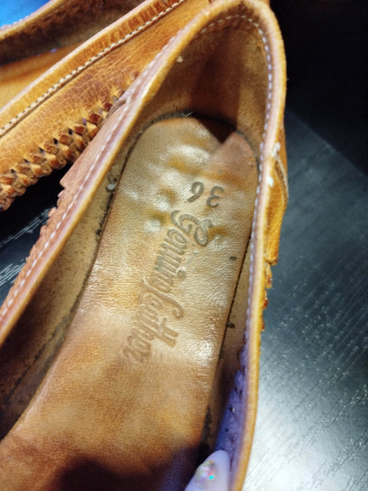 Ballerine in vera pelle vintage (36)