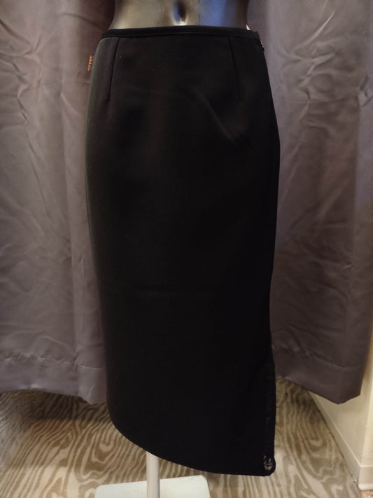 Gonna nera Eklè asimmetrica ( M donna)