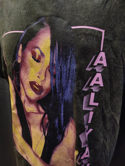 T-shirt Aaliyah (L uomo) thumbnail