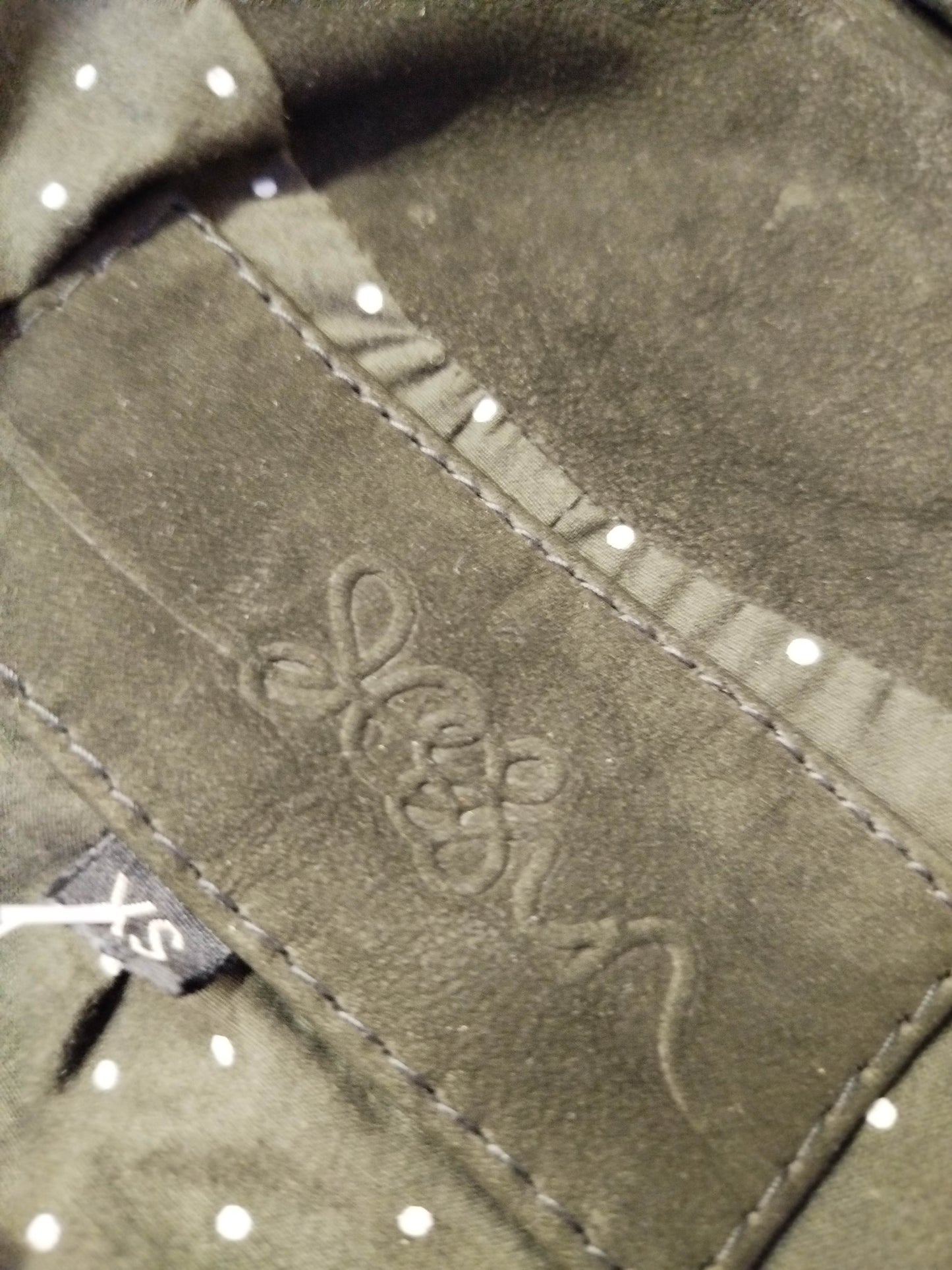 Giacca in pelle nera (xs donna)