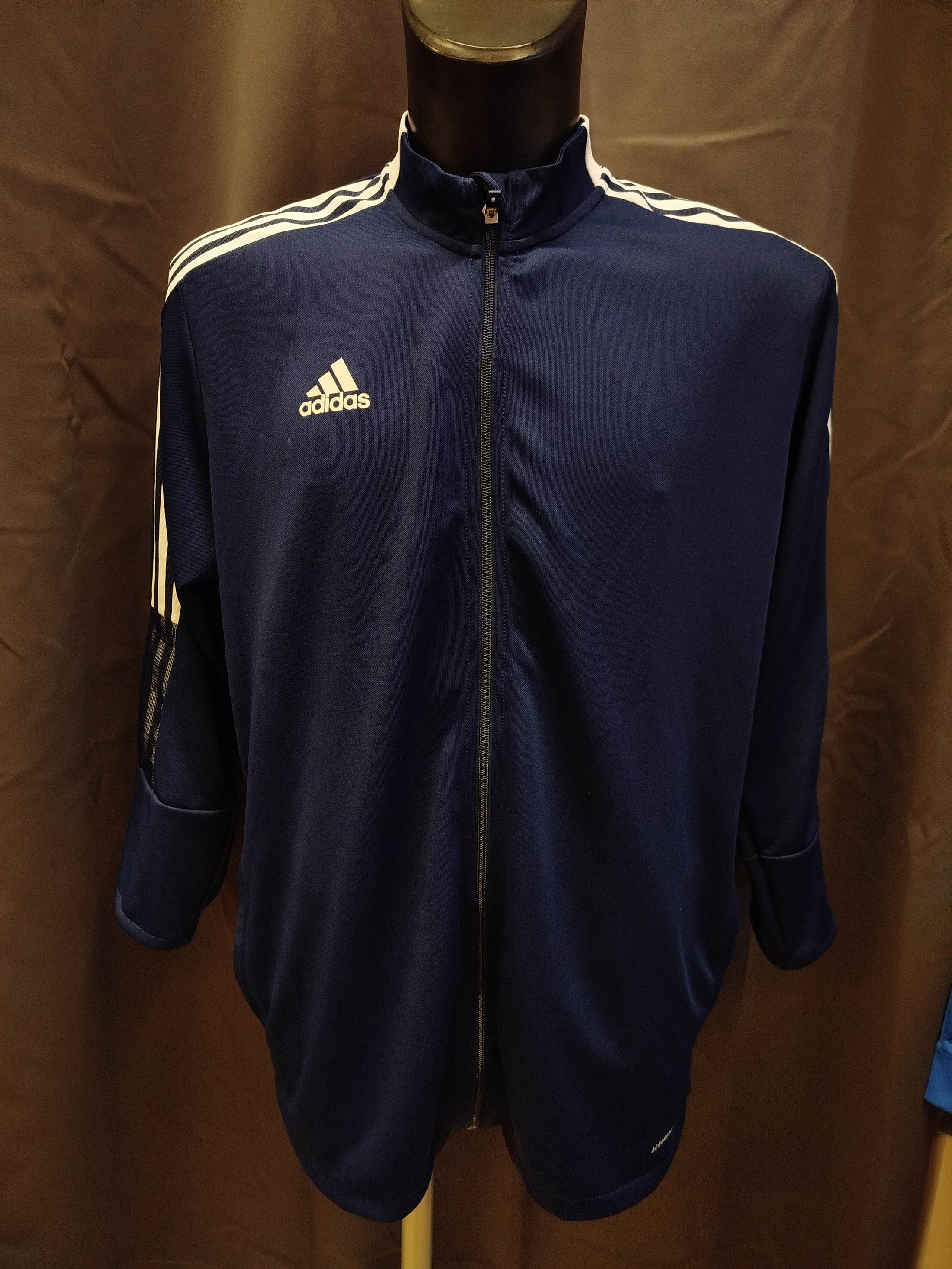 Giacca con zip Adidas (xl uomo)
